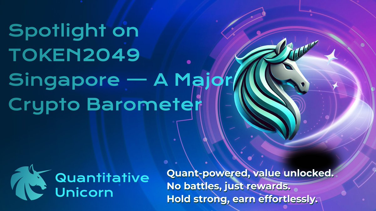 Brc20_QuniX's tweet image. TOKEN2049 Singapore runs Oct 1–2. Expect 25,000+ attendees, 300+ speakers, 500+ exhibitors.

This will be a major flashpoint for regulatory signals, project reveals, and capital flow — prime window to spot trend breaks.

🔗 t.me/Brc20_QuniX/327

#TOKEN2049 #CryptoEvent #QuniX
