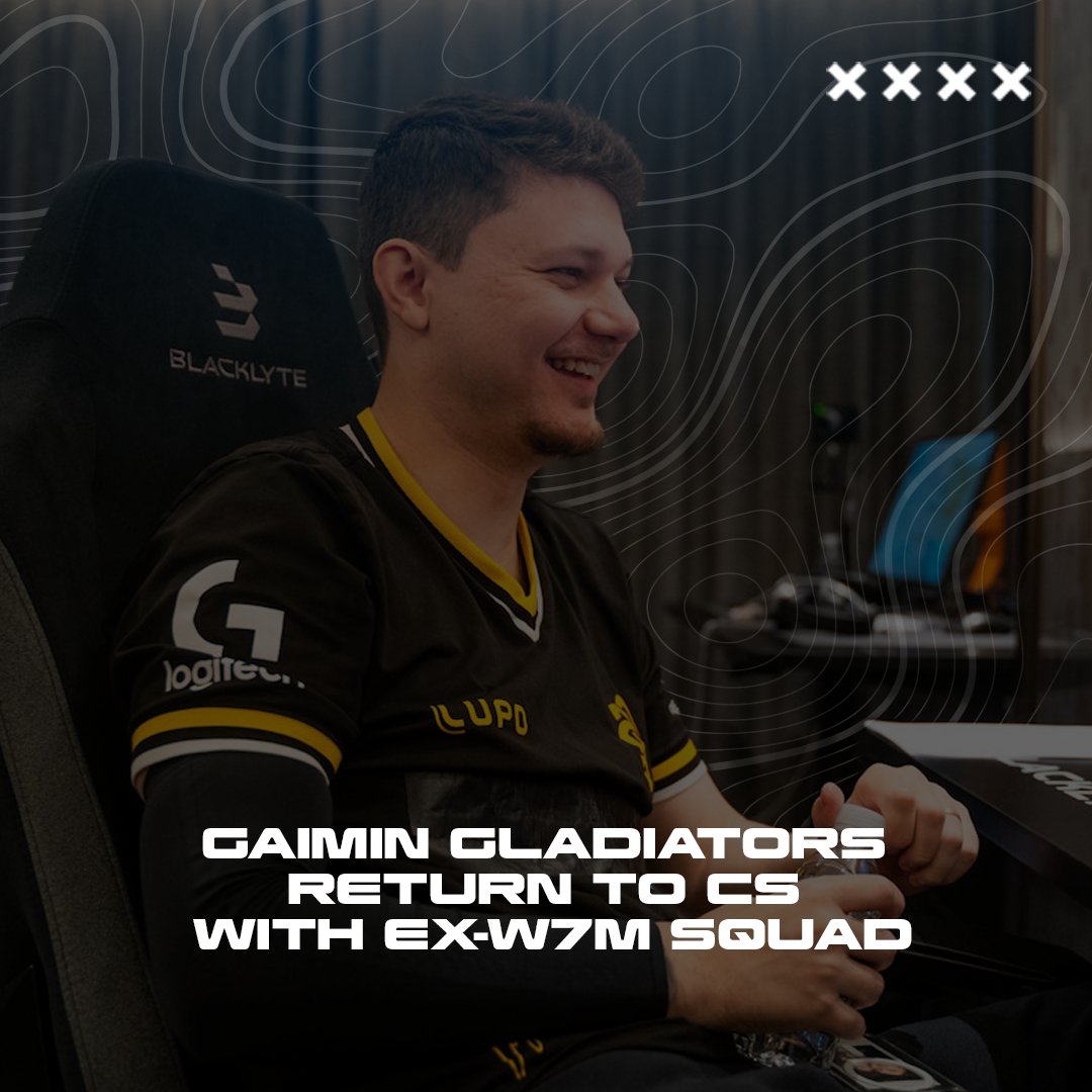 maestroCS2's tweet image. 🇧🇷 Gaimin Gladiators have announced that they have completed the signing of the Brazilian roster known as ex-W7M. The news marks the Canadian organization&apos;s return to the Counter-Strike space, seven months after parting ways with its Danish roster, headlined by 🇩🇰 Nico…