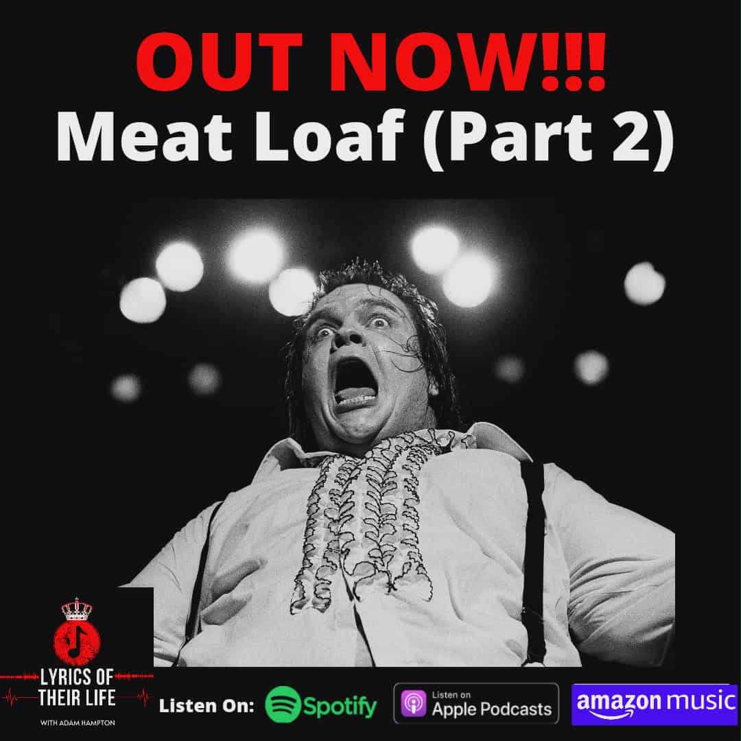 New Episode OUT NOW!!! Meat Loaf (Part 2) - Price Of Fame

Enjoy!

#meatloaf #jimsteinman
#batoutofhell #music #podcast
Listen now on:

Spotify: open.spotify.com/episode/0QDKDU…

Apple Podcasts: podcasts.apple.com/us/podcast/lyr…