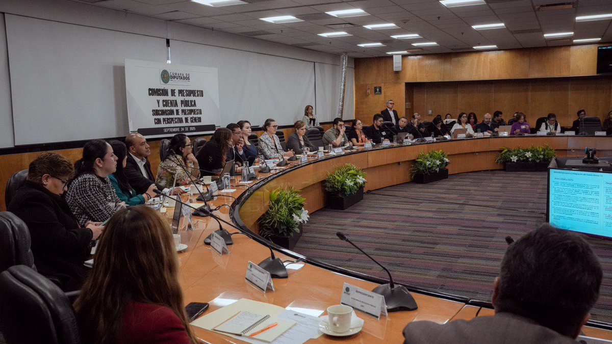 mujeresgobmx's tweet photo. La directora general de Inteligencia, presentó la nueva metodología y los criterios de integración del #Anexo13 en las mesas de análisis de este instrumento de presupuesto transversal con perspectiva de género, a la Subcomisión de Presupuesto y Cuenta Pública de la @Mx_Diputados https://t.co/SfDL8riVbb