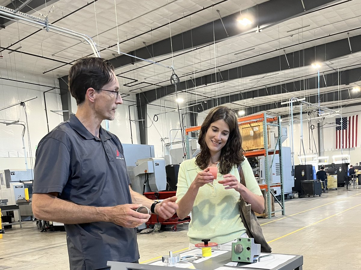 RepMGP's tweet image. United Precision Corporation in Washougal is a major player in defense and space manufacturing.

I enjoyed speaking with the team at UPC on how we can support domestic manufacturing and build up the skilled workforce right here in Southwest Washington.