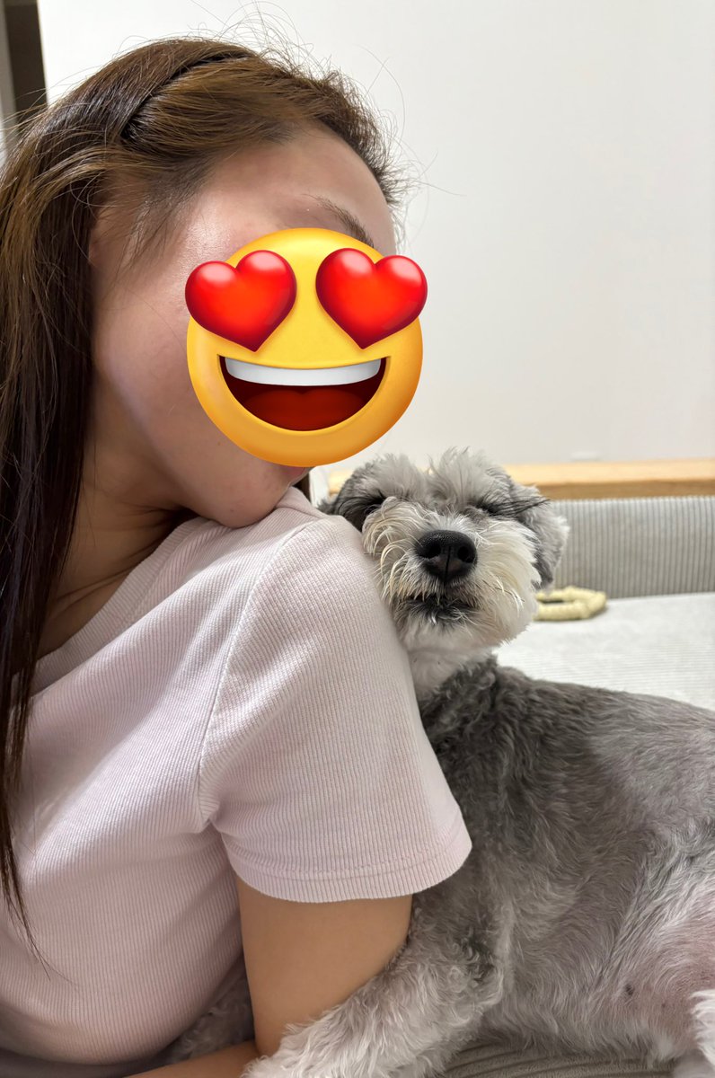ママがだーいすきなの🐶💖