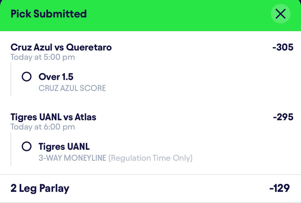 Making our way over to Liga mx 🇲🇽

#GamblingX | #ligamx | #soccer | #BettingTips