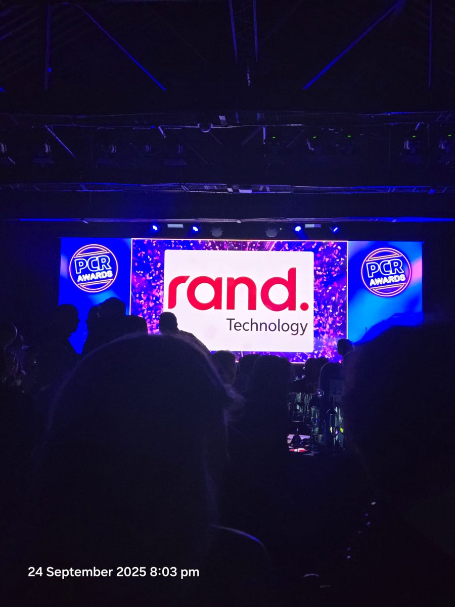 Rand_Techno's tweet image. A great night at the PCR Awards in London! 🎉 Proud to sponsor and celebrate innovation across the channel. Thanks to the UK team for representing us with style 👏

#PCRawards #RandTechnology