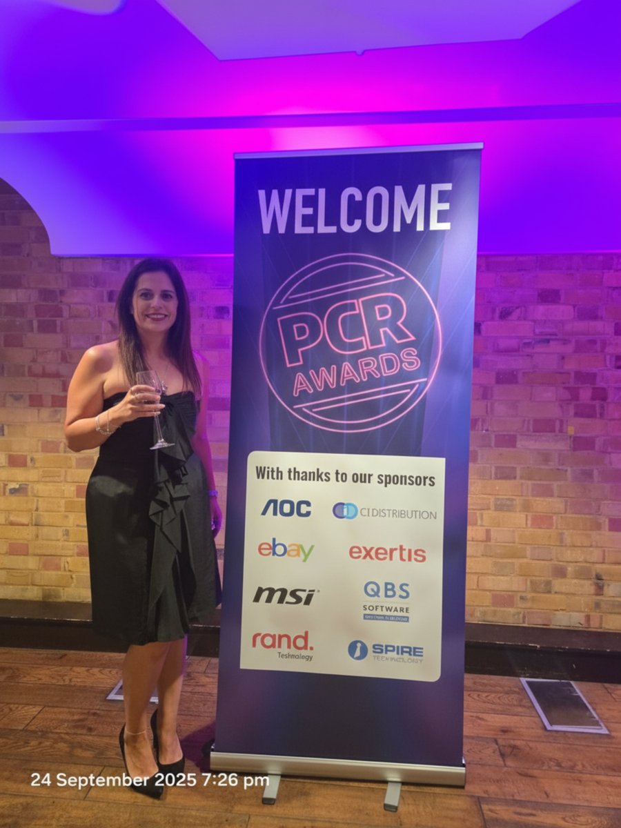 Rand_Techno's tweet image. A great night at the PCR Awards in London! 🎉 Proud to sponsor and celebrate innovation across the channel. Thanks to the UK team for representing us with style 👏

#PCRawards #RandTechnology