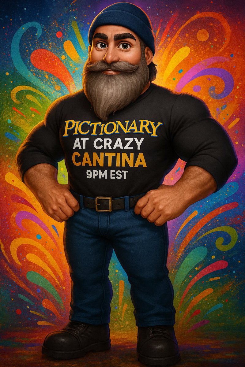 Crazy_Cantina's tweet image. 🎨🕹️ Ready for a wild night of guessing and giggles? Join us for Pictionary at Crazy Cantina tonight at 9 PM EST! Unleash your inner artist and compete for bragging rights. Don't miss out! #PictionaryParty #CrazyCantinaNights #GameNightFun #ArtAttack