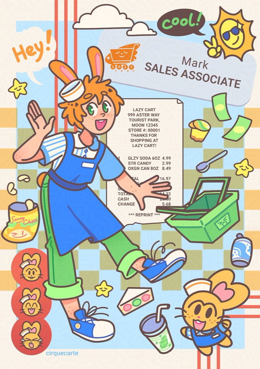 oc 🛒 LAZY CART: meet mark!