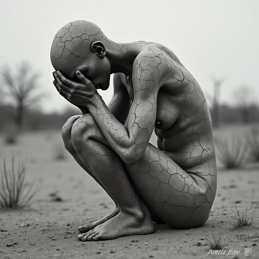 Heartwords3's tweet image. One word prompt: Thought