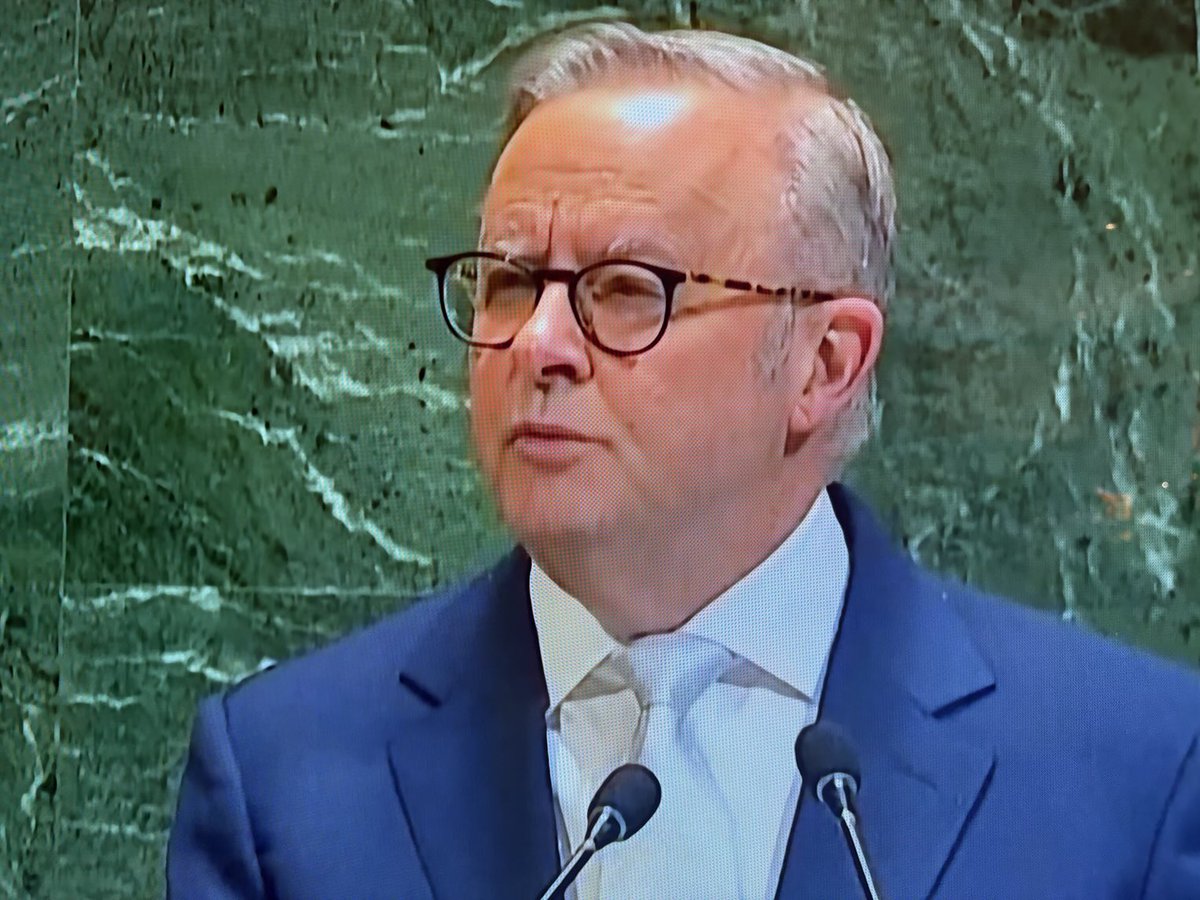Paul Bongiorno (@paulbongiorno) on Twitter photo A speech of a committed democrat calling for UN reform to guarantee international peace and prosperity. <a href="/AlboMP/">Anthony Albanese</a> does his nation proud A speech of a committed democrat calling for UN reform to guarantee international peace and prosperity. <a href="/AlboMP/">Anthony Albanese</a> does his nation proud