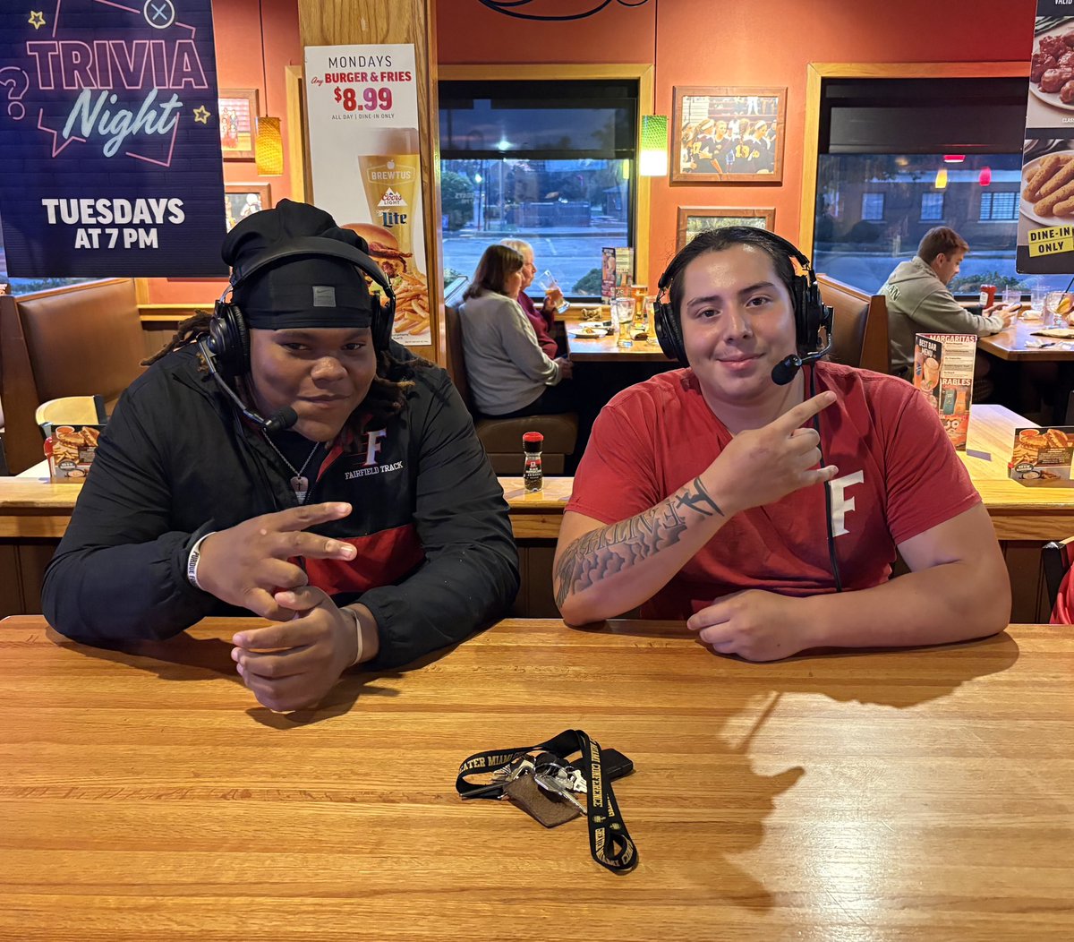 Another “Tribe Time” in the books!  Appreciate Fairfield <a href="/Applebees/">Applebee's Grill + Bar</a> 🍎and our community support.   <a href="/IndiansBoosters/">Fairfield Boosters</a> <a href="/FCSDNews/">Fairfield City Schools</a> <a href="/fcsdathletics/">Aaron Blankenship</a> <a href="/TheTribeFHS/">The Tribe</a> <a href="/KyleTJSmith/">Kyle Smith</a>