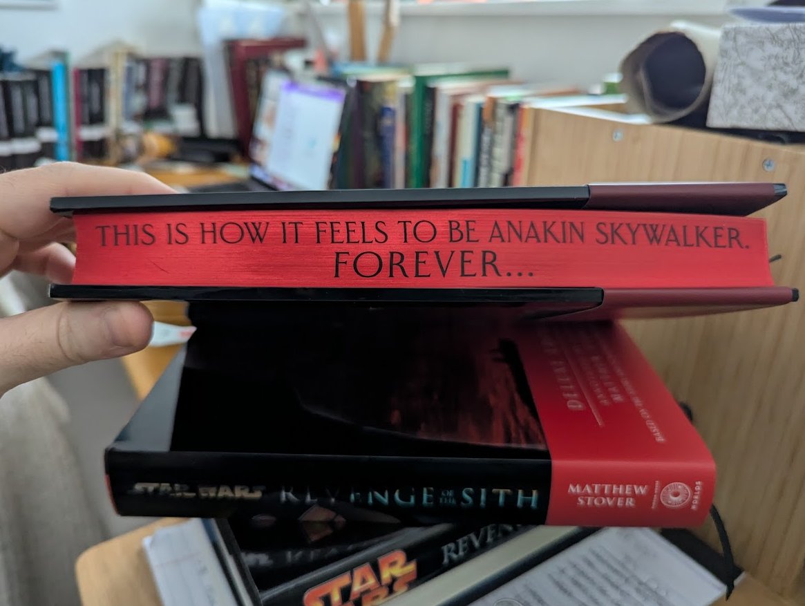 Wild that we're just a few weeks away from this book being out in the world. #StarWars #RevengeoftheSith

Looking forward to talking about how it all came together, and some of the secrets behind its making.