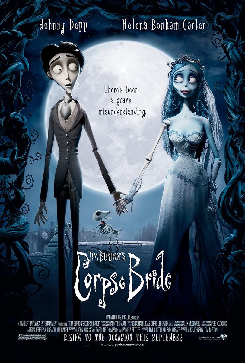 VledZin's tweet photo. ¡Hola, comunidad cinéfila!

El viernes pasado conversamos sobre una joya del stop motion: El cadáver de la novia (2005), dirigida por Tim Burton y considerada un clásico del cine animado. 

#CorpseBride #CorteA #Radio #Cine https://t.co/dh6nlBMseT