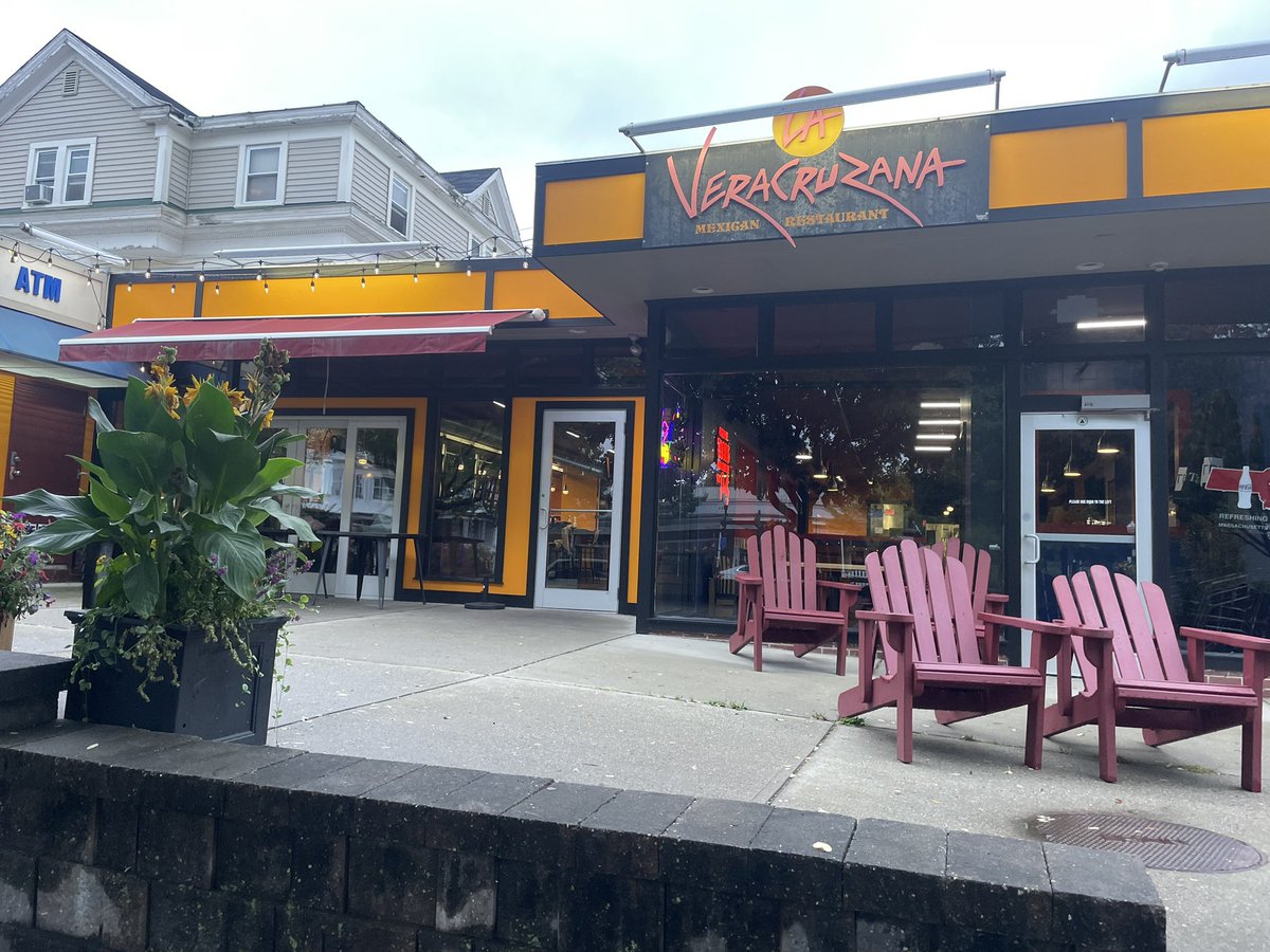 La Veracruzana Amherst has officially moved a block more into town to 104 N. Pleasant Street into the spot previously occupied by Uptown Tap &amp; Grill next to CVS.  Bigger spot, great outdoor seating space.