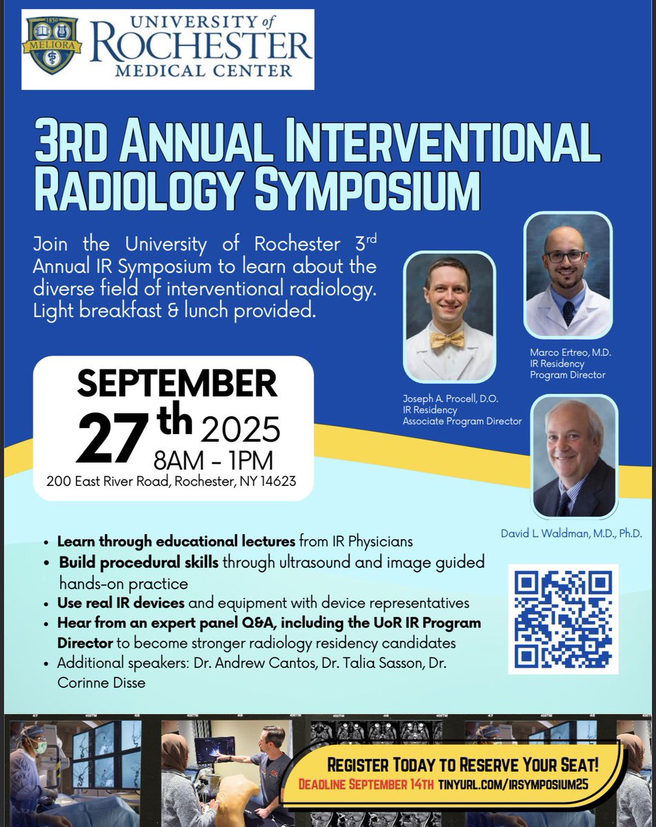 URochester Medicine IR Residents tweet media