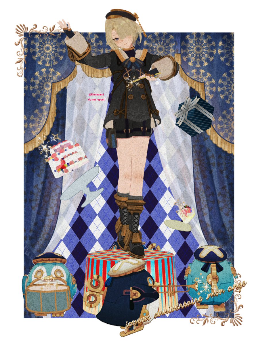 #フレミネ生誕祭2025 #Freminet  
#GenshinImpact #原神