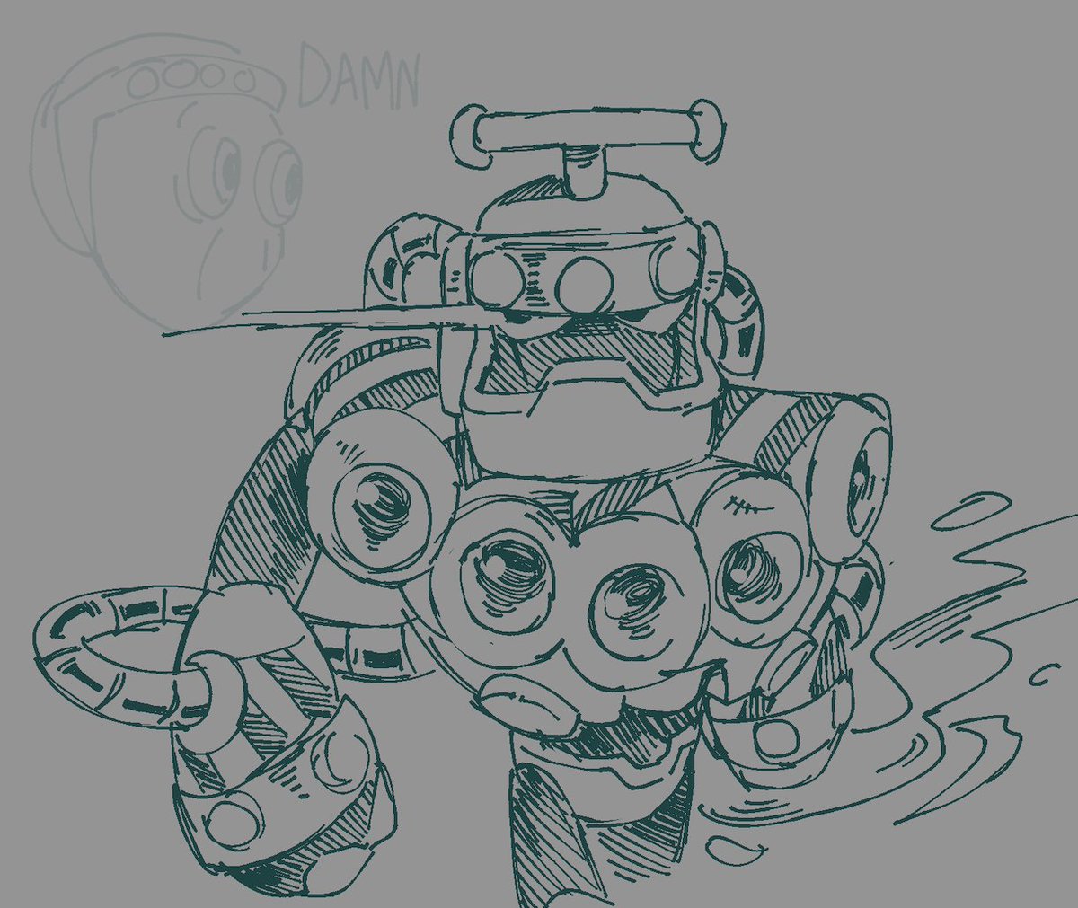 chrischris58493's tweet image. there isnt enough fanart of these designs its been 9 damn years