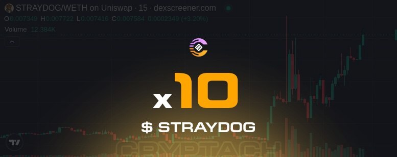1-st post ➜ 🎲 Gambles

$523K > $5.2M MC

🔷 StrayDog (ETH)
👉 t.me/StrayDogETH

ift.tt/mYB0ea8

0xe15Ed6CaD89CB6D71b1f18EfF938C65fBC59B371
➖➖➖➖➖➖➖➖➖➖➖➖
⚡️ Calls❕🎲 Gambles❕🐸 Emoji

🍌 Your trading ETH bot' ift.tt/Qt7zA0o
#eth #bnb #laun…