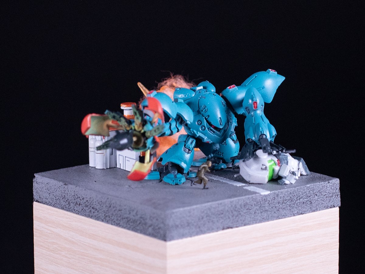 #スペリオルディファイン ハイゴッグ、完成しました( ･ㅂ･)ﻭ ̑̑