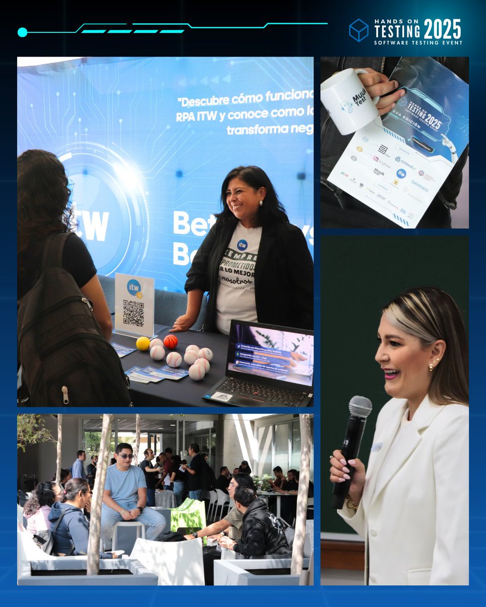 handsontesting's tweet image. 👏 Más que una conferencia, fue un reencuentro.

Compartimos algunos de los mejores momentos donde revivimos la energía, las conexiones y el aprendizaje en vivo de la 8va edición de #HandsOnTesting, un espacio donde la comunidad de testing y QA se reúne anualmente para crecer 🚀