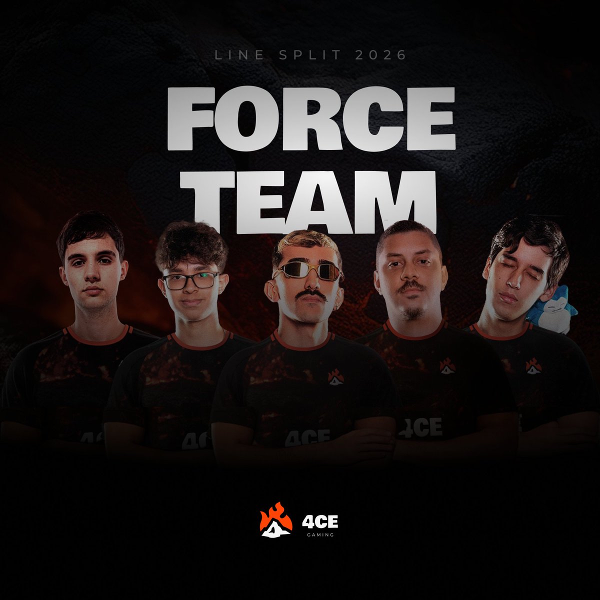 LINE FORCE TEAM 2026 🌋🔥

Só pra vocês terem certeza mesmo, anunciando aqui nossa line para 2026. Nos encontramos no LAIC? Quem aqui vai ta torcendo muito presencialmente pra essa galera? #WeAreTheForce #GO4CE

Em ordem na foto: <a href="/angelzinNtj/">Little anjo</a> <a href="/KyluKzz/">KyluKzz</a> <a href="/LeL_Unite/">LeL</a> <a href="/falbunite/">Falb</a>