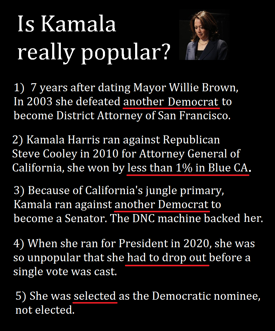 <a href="/harrisonjaime/">Jaime Harrison</a> She was selected, not elected, for a reason.