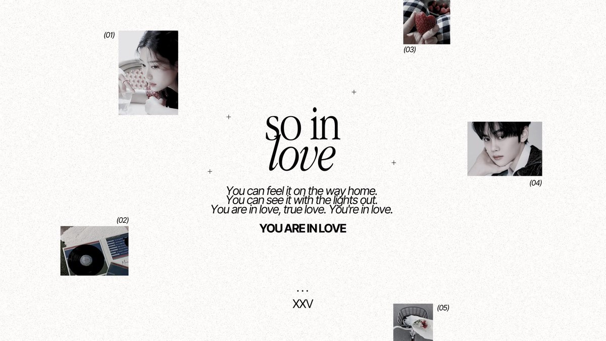 ⠀
⠀ ⠀ ⠀ . . ୧ ⊹ 𝗰𝗮𝘀𝘀𝗲𝘁𝘁𝗲 𝘁𝗮𝗽𝗲, 𝗮𝗰𝘁 𝟮𝟱: 𝘁𝗿𝗮𝗰𝗸 𝟰
⠀ 
⠀ ⠀ ⠀ ⠀ you  can  hear  it  in  the  silence  
⠀ ⠀ ⠀ ⠀ you can feel it on the way home
⠀ ⠀ ⠀ ⠀ you ⠀ are ⠀ in ⠀ love. ˖ ֹ  𓂃 ♡  ࣪ ⑅

⠀ ⠀ ⠀ ⠀ ⠀ ⠀ ⠀ ⠀ ⠀ . .
⠀ ⠀ ⠀ ⠀ ⠀ ⠀