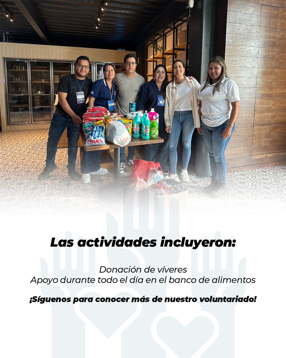 Nuestro compromiso no se detiene 💙. Nos unimos a la misión de voluntariado para llevar víveres a quienes más lo necesitan. ¡Gracias <a href="/bamxMichoacan/">Banco de Alimentos de Michoacán</a>  por hacer posible esta misión!
