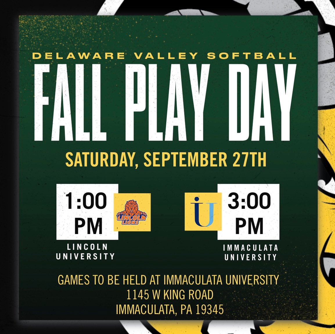 DelVal Softball tweet media