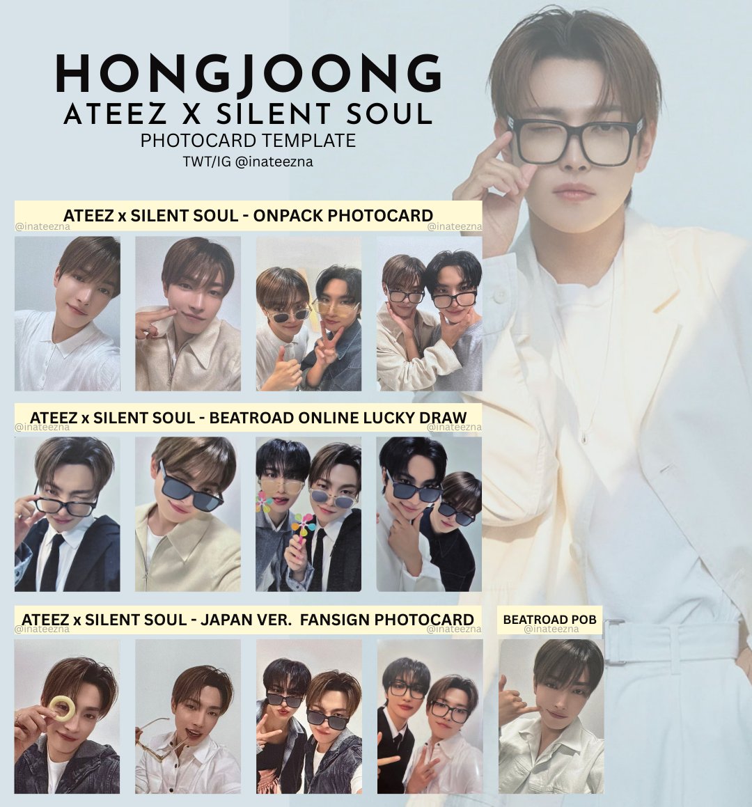 silent Soul ATEEZ MATZ ソンファ トレカ フォトブック ATEEZ x The Silent Soul Japan POB photocard photobook | eBay