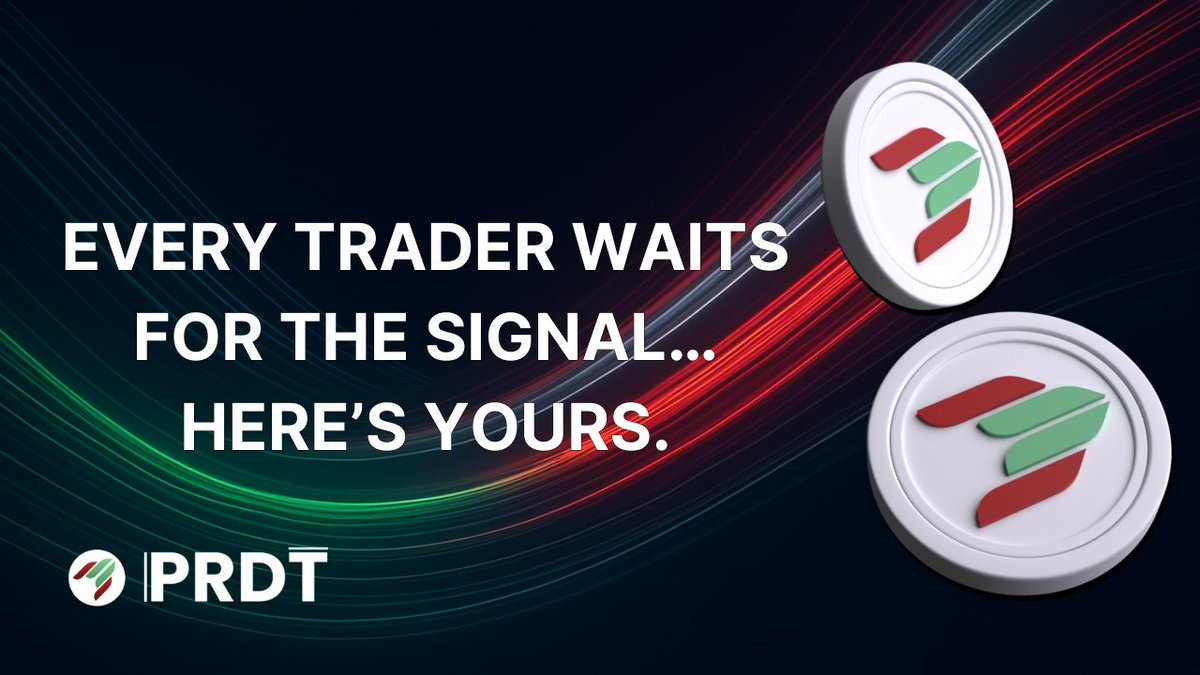 PRDT_Finance's tweet photo. 🔥 Every trader waits for the signal.
💥 This is YOURS.
No excuses. No hesitation.
#PRDT https://t.co/tF7OAxOUWz