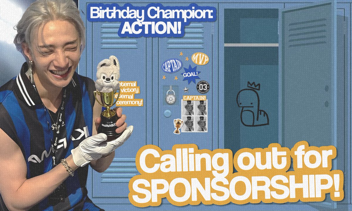 THEBAHNGS's tweet image. The stage lights blaze, banners rise as the arena opens for the legacy match. Celebrate 𝗕𝗶𝗿𝘁𝗵𝗱𝗮𝘆 𝗖𝗵𝗮𝗺𝗽𝗶𝗼𝗻: 𝗖𝗮𝗽𝘁𝗮𝗶𝗻 𝗕𝗮𝗻𝗴 𝗖𝗵𝗮𝗻 𝟬𝟯ⵑ Write your name in the hall of honor at s.id/Bangchan_Birth…, and forever etched in this greatest win.