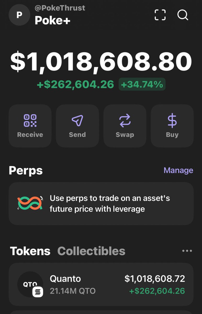 pokethrust's tweet photo. A strong performance from $QTO 🚀

Entry: $4.7M → Exit: $50.3M Mcap 📈

That’s a solid 10.70x return 💥💰
This is the kind of precision we play with in my Alpha TG 🔑🔥

#QTO #memecoin #Crypto #Solana https://t.co/nSQItqNfNZ