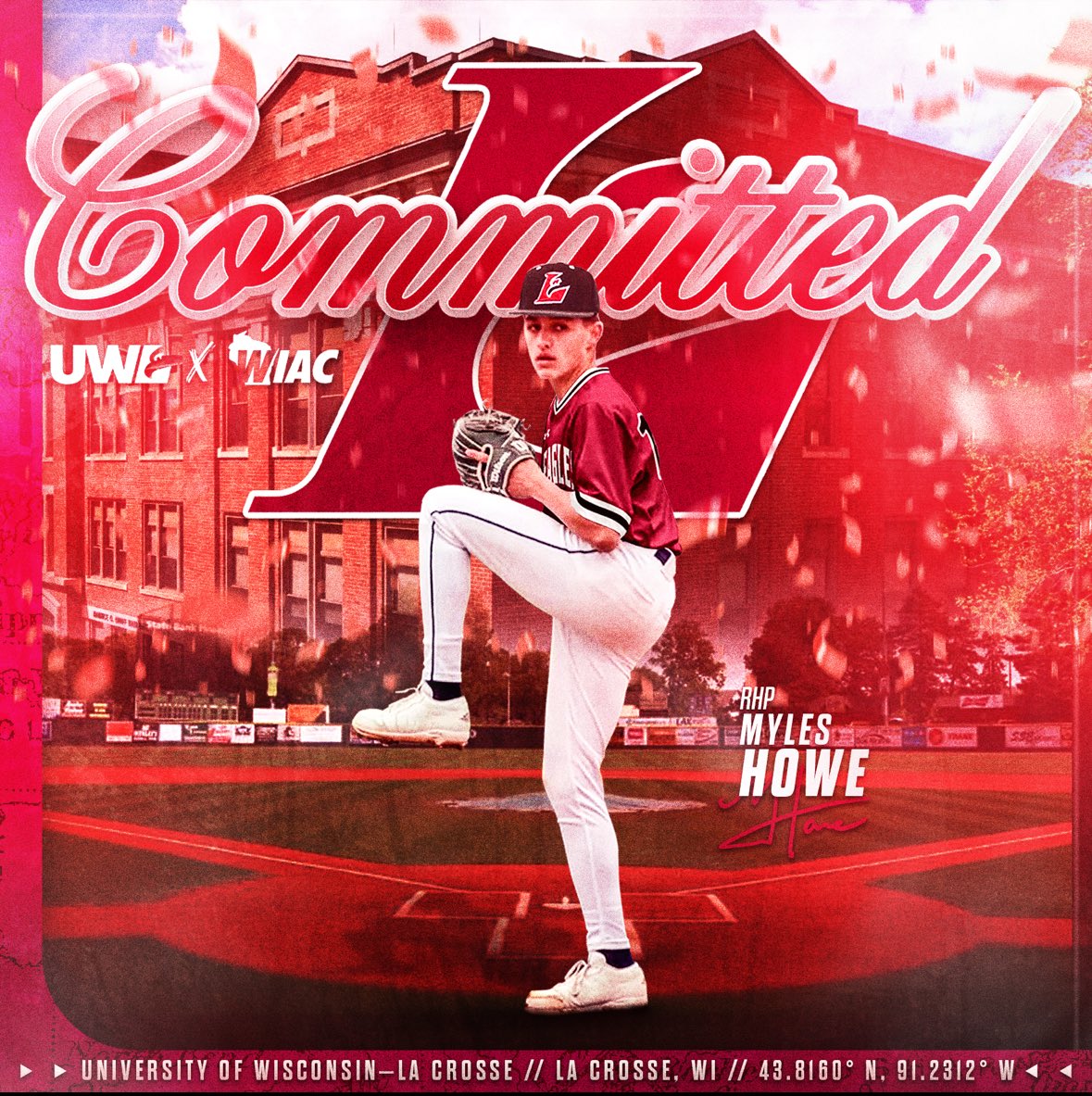 howemyles27's tweet image. I am super excited to continue my academic and athletic career at the University of Wisconsin-La Crosse!! Go Eagles!!