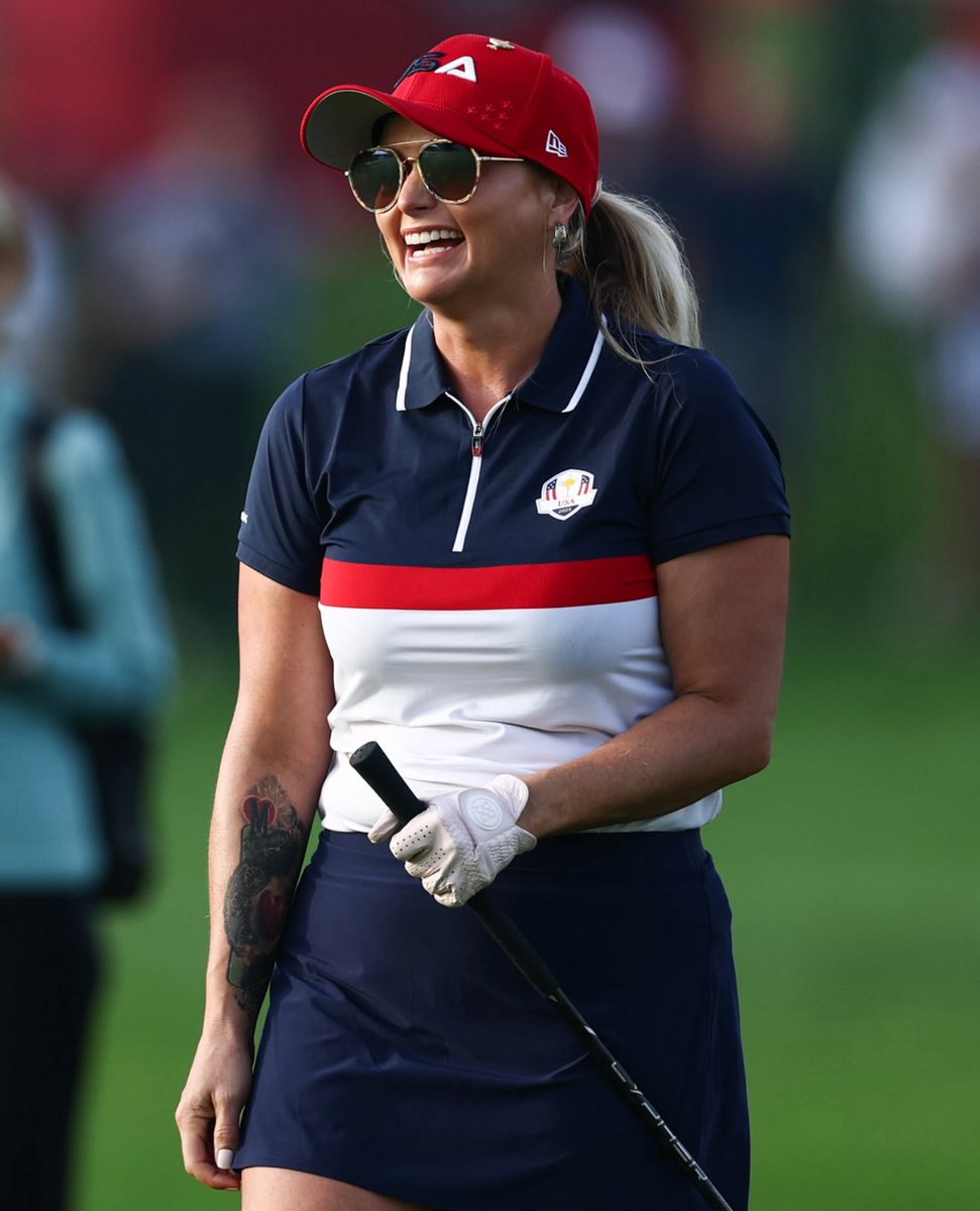 mirandalambert's tweet image. Actin Up at the Ryder Cup. Go USA 🇺🇸