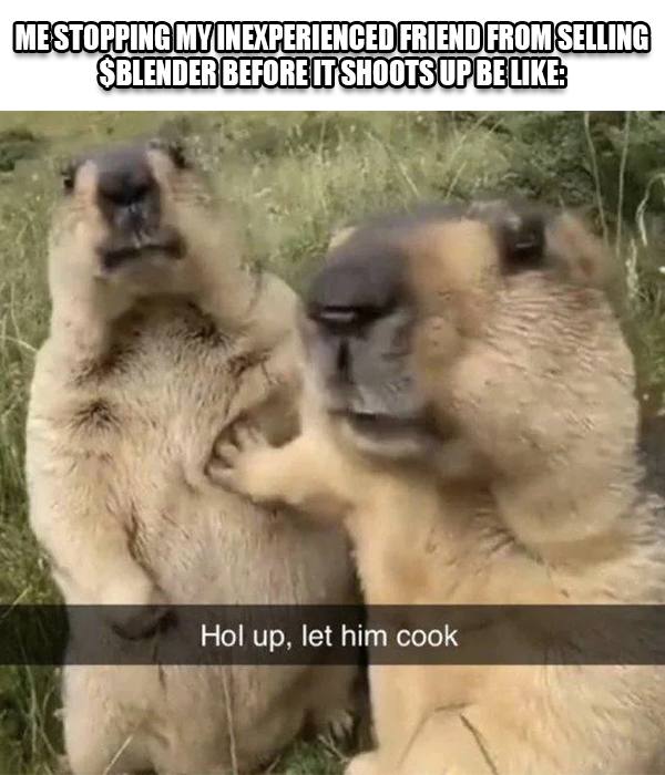 MoononwaWalley's tweet image. All eyes on Pump.fun: $BLENDER, the ultimate crypto game show.
Ca:CA:HEYPD8X2jGBZETjHhnuoTuKG5h5T2WB29LBts1wjpump