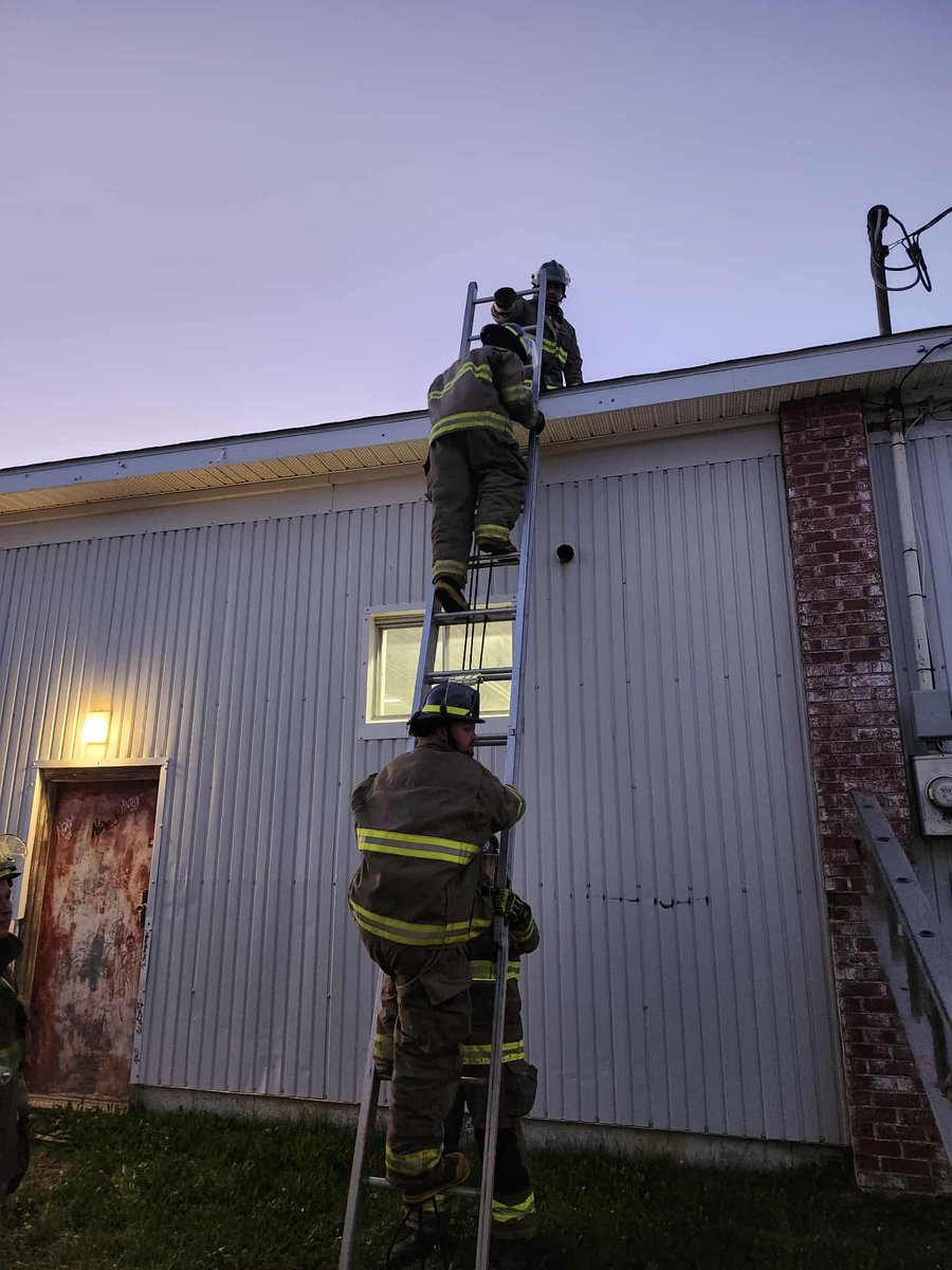 Great night of training at Botwood Fire