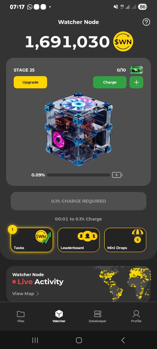 Watcher node is here to secure <a href="/DeNetPro/">DeNet</a> Data storage network, live from Nigeria
#WatchersEverywhere