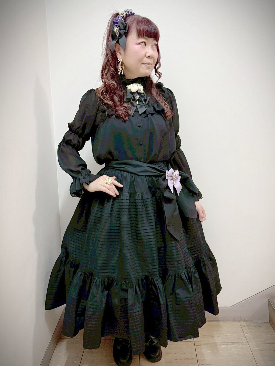 Kuroobi ATELIER PIERROT仕様 遮熱パニエ 70cm丈 クロオビ パニエ 白