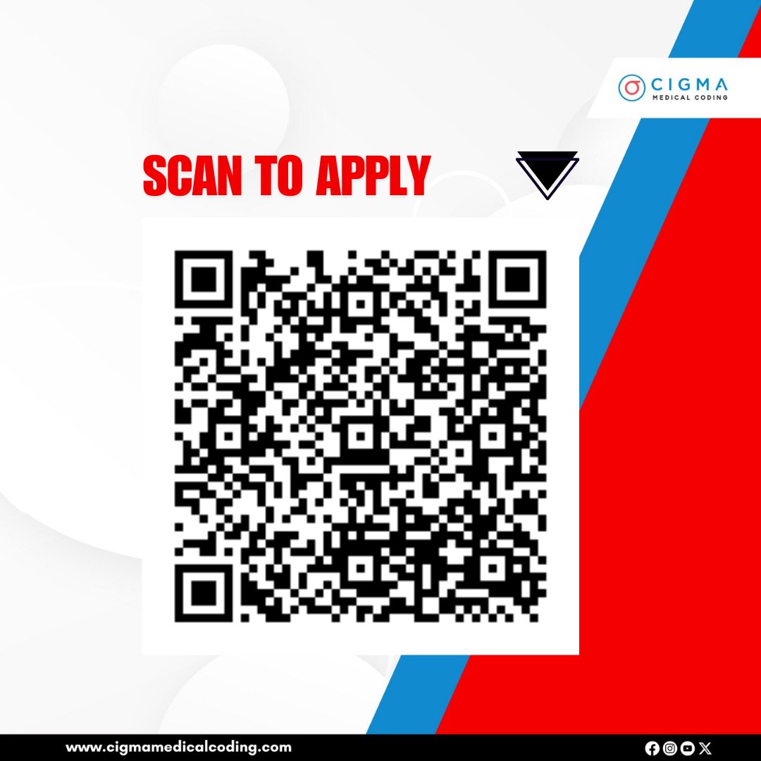 cigmahealthcare's tweet image. We’re Hiring – Fresher Medical Coders (OP/IP Coding)
Apply Now: cigmamedicalcoding.com/job-vacancies/…
Immediate joiners preferred! Candidates must be able to commute/relocate to Kochi.
If you’re passionate about building your career in medical coding, this is your chance!
#MedicalCoding