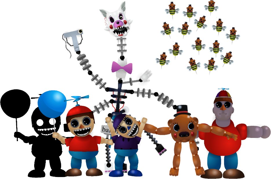 puffman898's tweet photo. the mangle and tatarus A.freddys, and the rats #rblxdragfanart #dogwatching #penguinmod https://t.co/oMSrwZxnJ2
