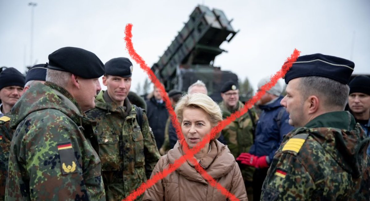 Shooting down Russian planes ‘on the table’ – Leyen

This headline shows us all that is wrong with the EU. Military options are not their business. 

We are also not asking NATO to write a trade policy.

Sacrificing our good life for the wrong priorities of unelected leaders. 🤮