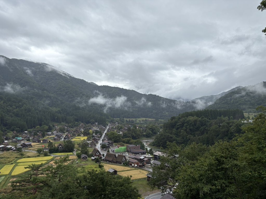 So I’m at Shirakawa-Go and I’ve never watch Higurashi…. I was not prepared