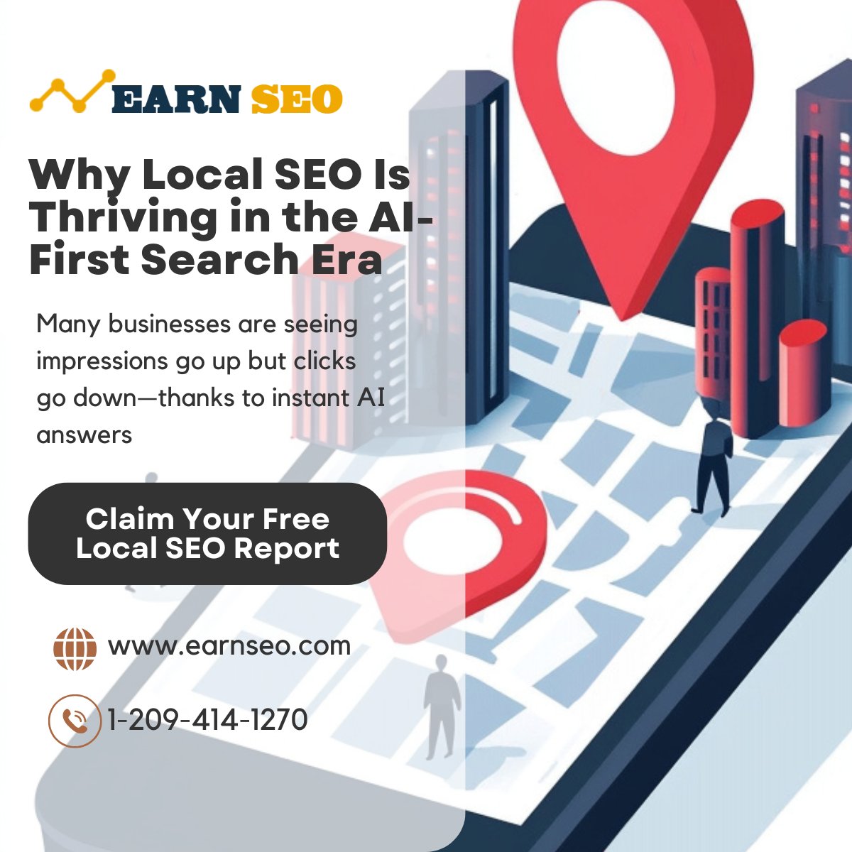 EarnSeo's tweet image. Why Local SEO Is Thriving in the AI-First Search Era
When customers search for “pizza near me” they don’t want a vague AI response.
At Earn SEO, we help New York businesses dominate local search across Google
earnseo.com
#LocalSEO #SEO #GenerativeAI #LocalSearch