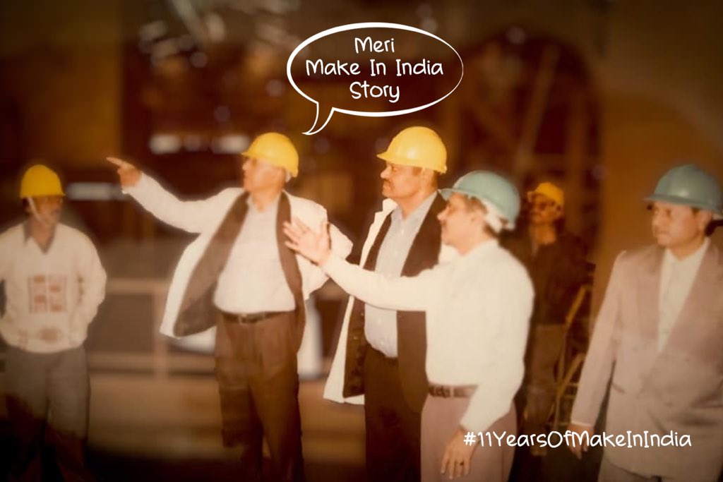 As India celebrates #11YearsOfMakeInIndia, my heartiest congratulations to PM <a href="/narendramodi/">Narendra Modi</a> ji for his outstanding work on bringing back the focus on swadeshi and self-reliance. We really have come a long way.

When I began my manufacturing journey, one question would not leave