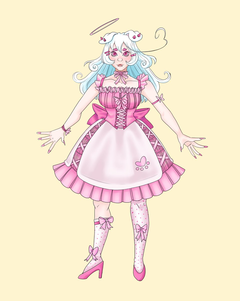 I just wanted to make a new image for a new design I got on toyhouse, it ended up in an 8 month long artist block

toyhou.se/30928550.-