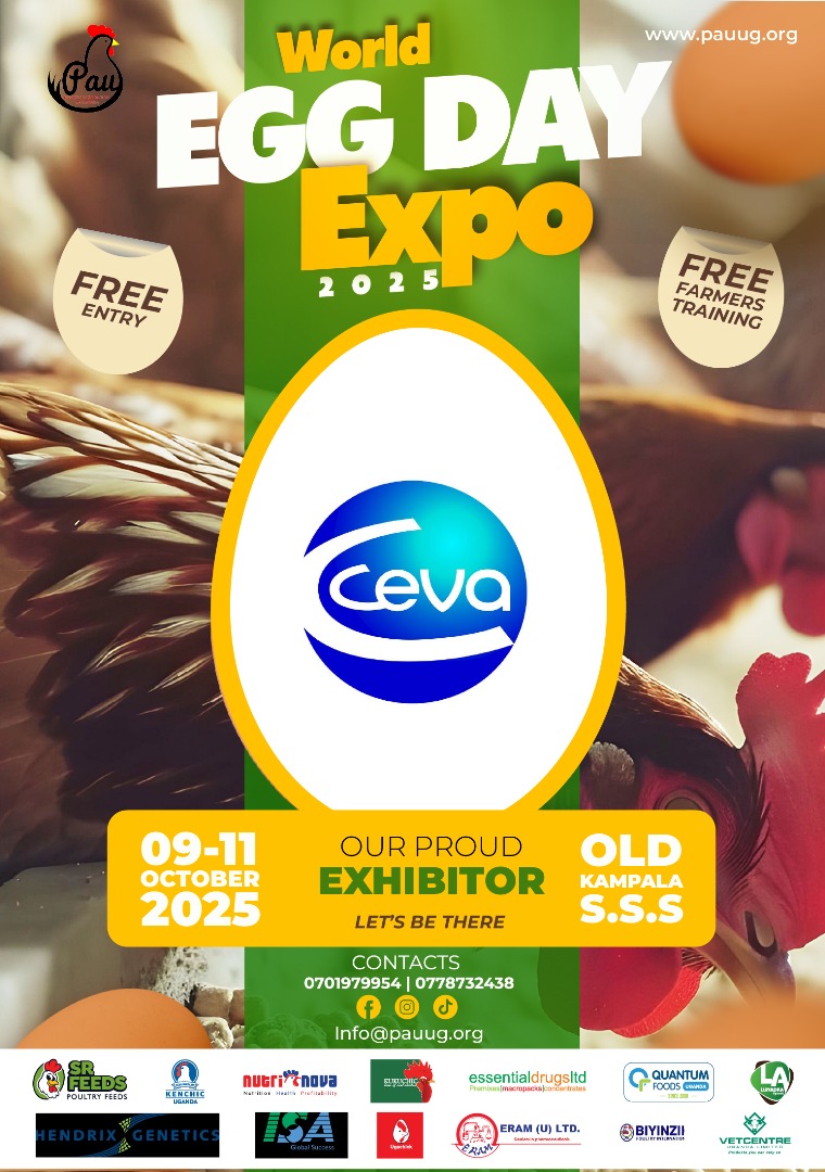 Today, we are delighted to welcome <a href="/CevaSanteAnimal/">Ceva Sante Animale</a> to the #WorldEggDayExpo2025.

As a global leader in animal health, Ceva brings innovative veterinary solutions that help farmers protect their flocks, boost productivity, and ensure sustainable poultry farming. 

📍 Old Kampala