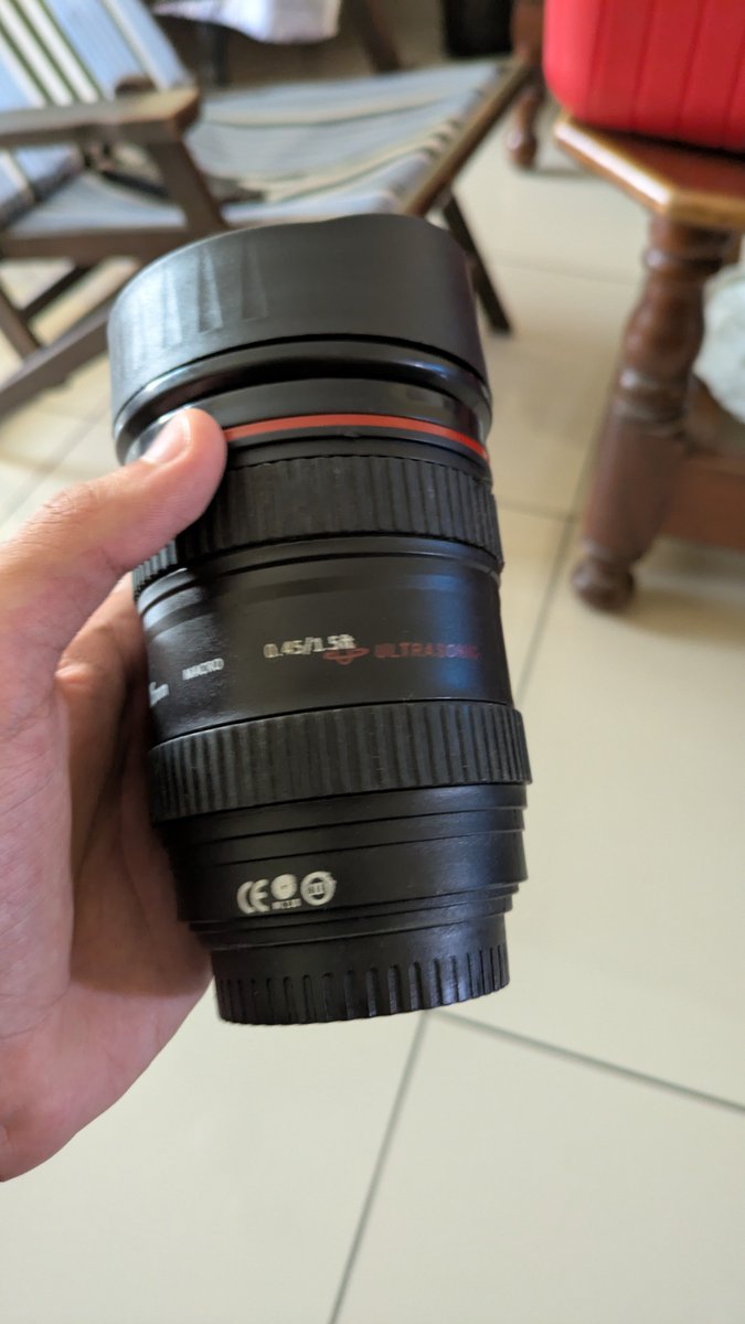 maybesarthak's tweet image. i have a camera lens coffee mug y&apos;all 😭