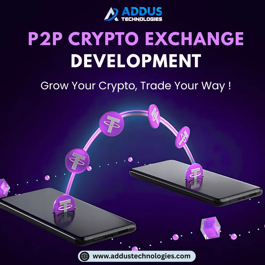 addustech's tweet image. Addus provides Advanced P2P Crypto Exchange development with escrow, multi-currency support & fast trading. We build customized, growth-ready exchanges for businesses.
Explore: 
addustechnologies.com/p2p-crypto-exc…
#P2PCryptoExchangedevelopment #TOKEN2049   #India #USA #UK #UAE #Singapore