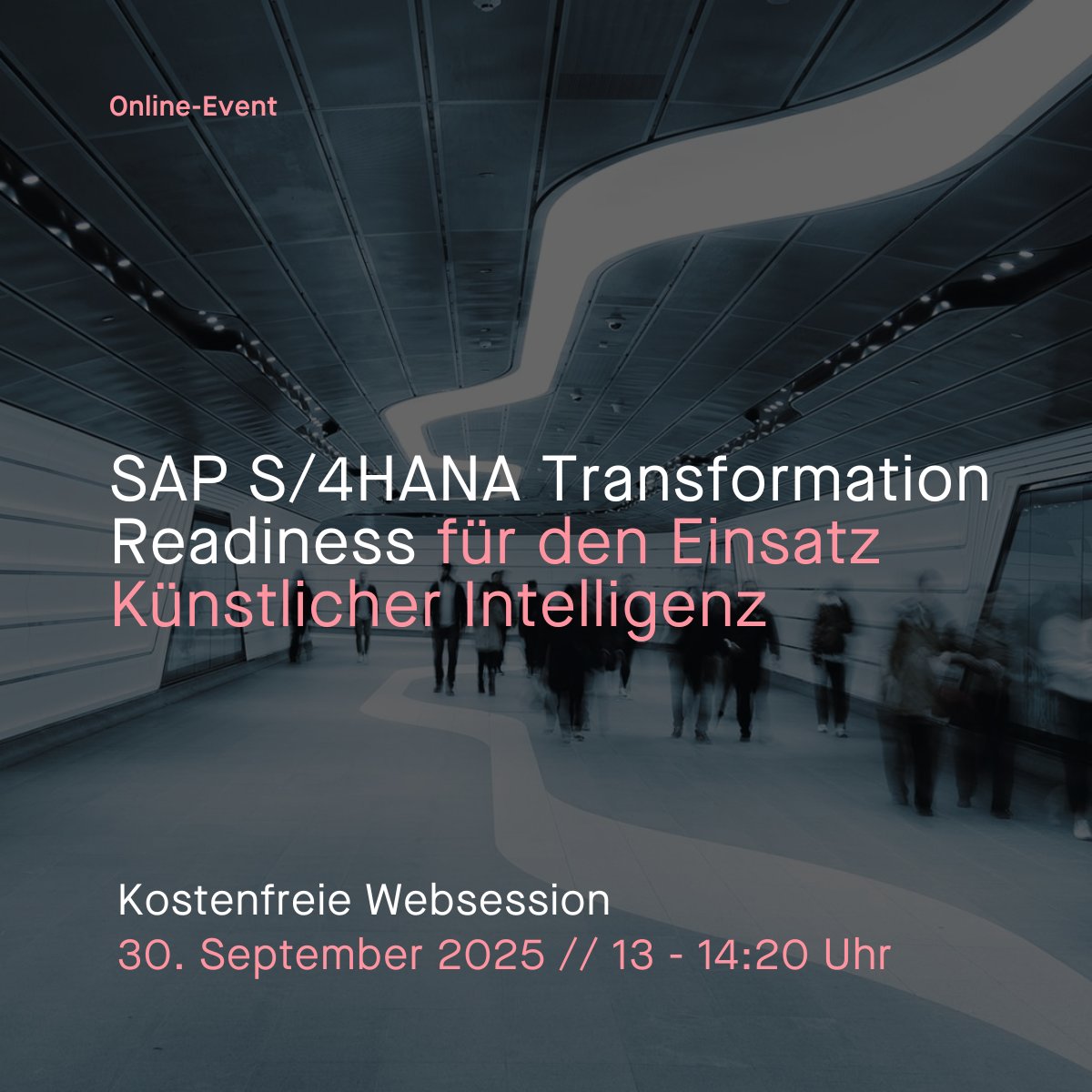 ⏰ Nur noch wenige Tage bis zu unserer Websession
Erfahren Sie, wie Unternehmen sich erfolgreich auf die S/4HANA-Transformation vorbereiten mit Nutzung verfügbarer Tools und Best Practices.
Jetzt anmelden: hubs.la/Q03KvT9s0 #BusinessAI #DigitalTransformation #AllForOne
