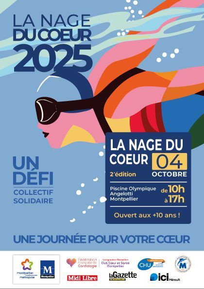 fedecardioLR's tweet photo. Assistez en direct à l'interview du Pr Patrick MESSNER sur la Nage du coeur 2eme édition sur à 10H30 divergence-fm !
https://t.co/DbeyKsd8VT 
#NageDuCoeur #Montpellier #SantéDuCœur #Événement #Countdown https://t.co/R9BWWUOM05